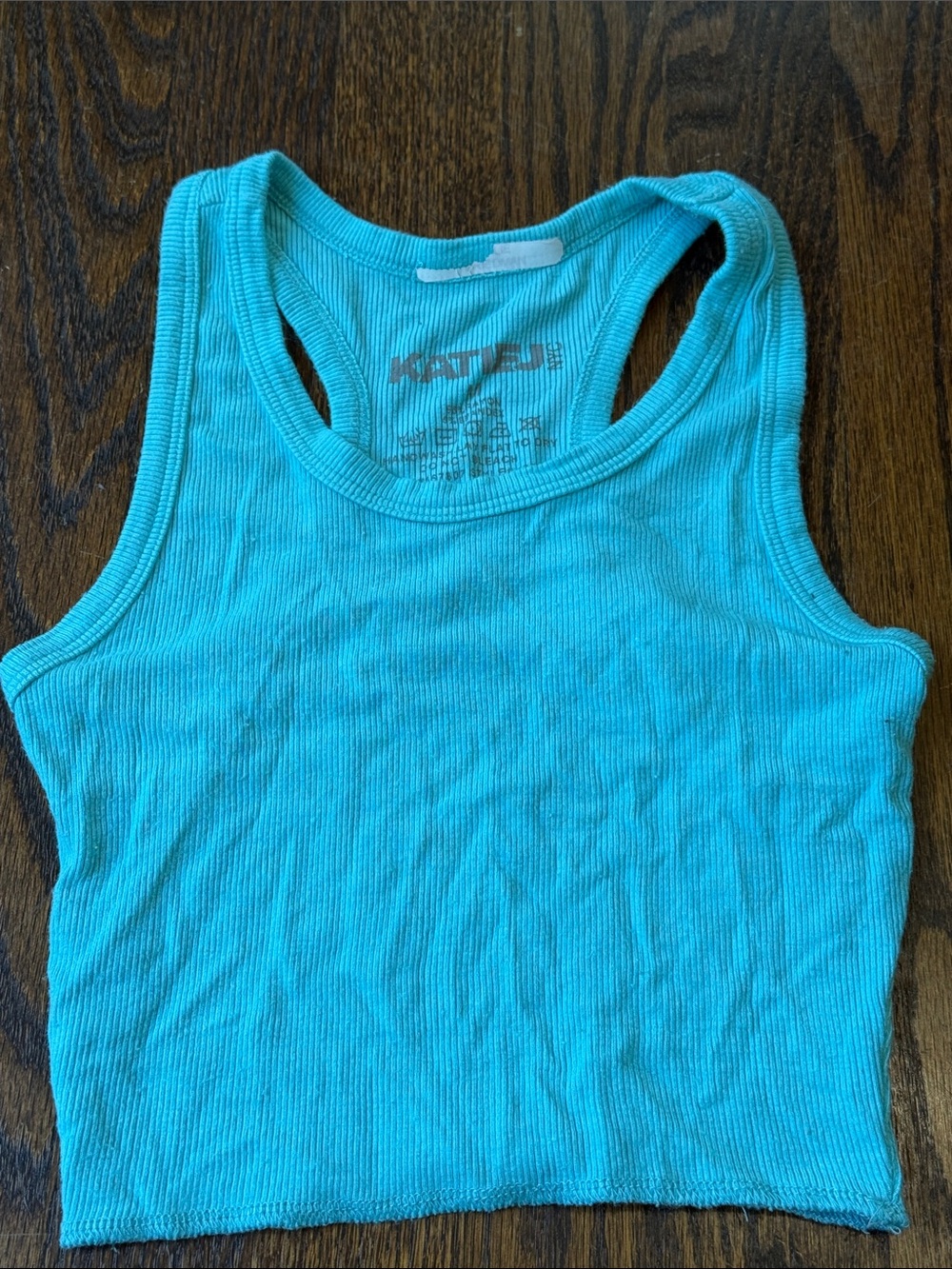 Ribbed Racerback Tank Top girls size medium